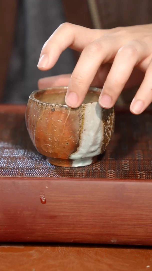 陶瓷奢瓷/瑞寅柴烧茶器（杯子）320瑕疵