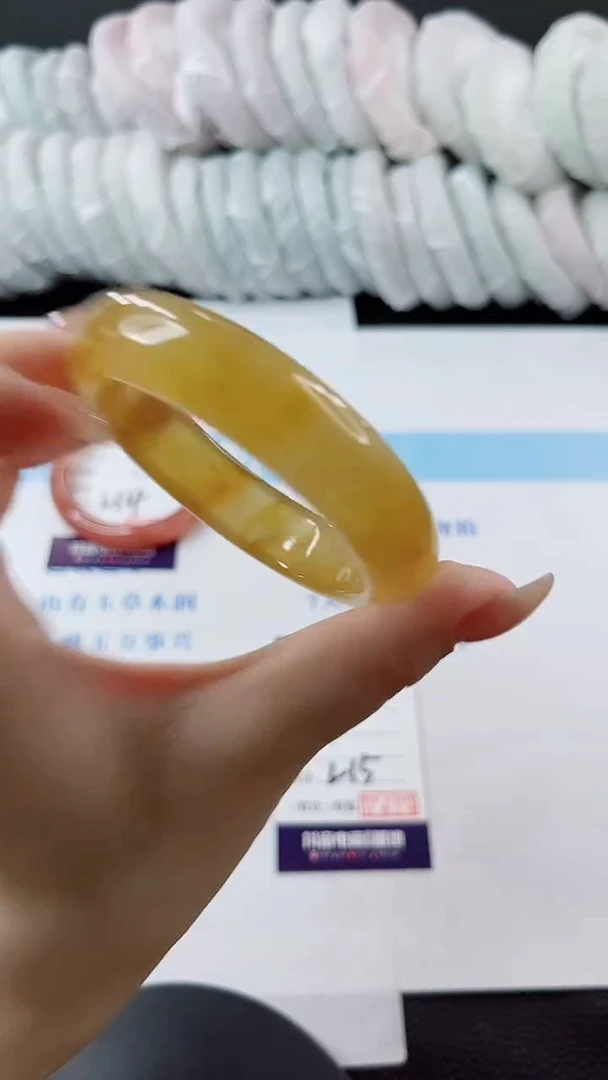 未镶嵌手镯石英质玉多样性发货L15