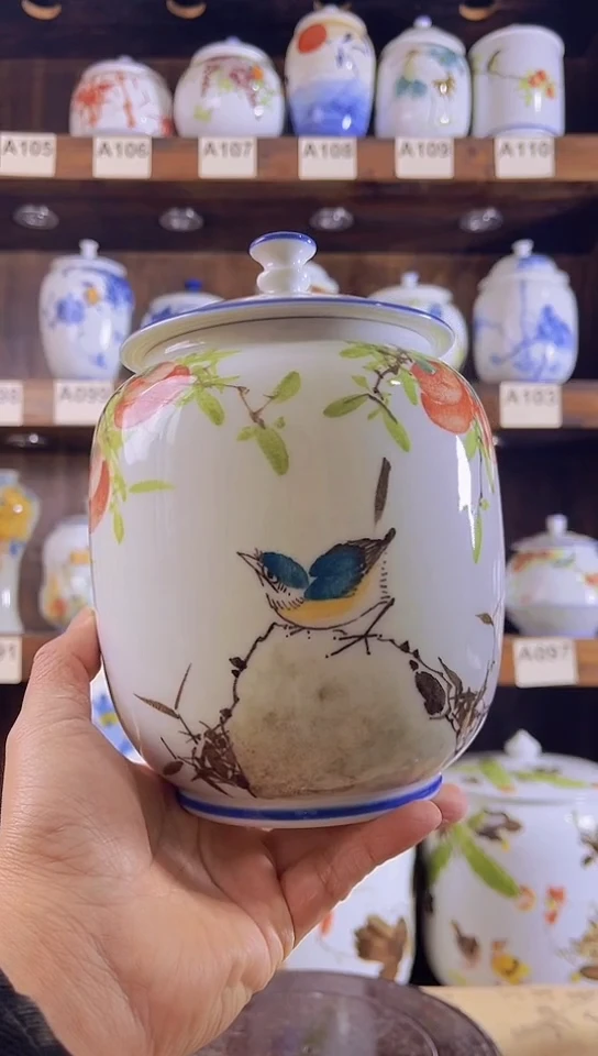 迎君陶瓷纯手工手绘    12