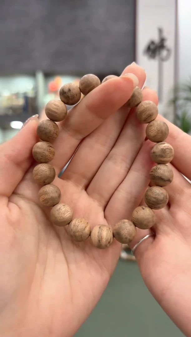 手串沉香P圆珠单圈一条  多样性发货