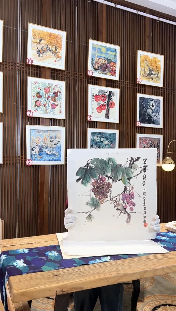 版画版画耿玉琨名章限量版画S