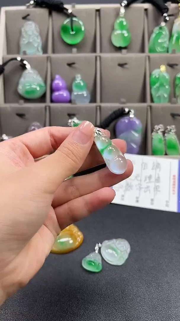 颈饰未镶嵌翡翠  所见即所得 一图一物