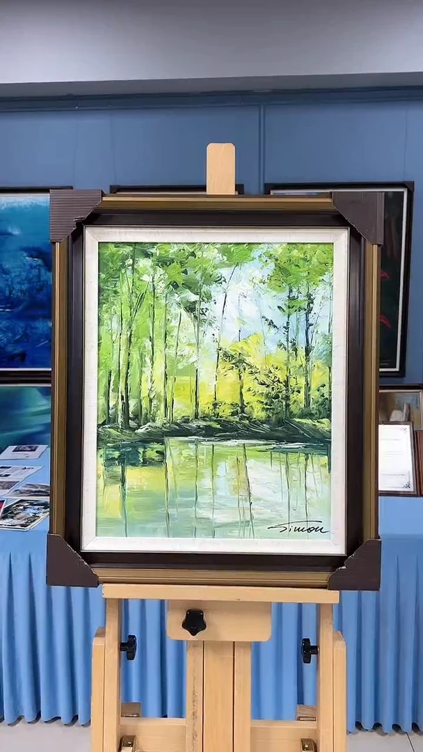 油画陶宗健-40*50-油画作品-风景