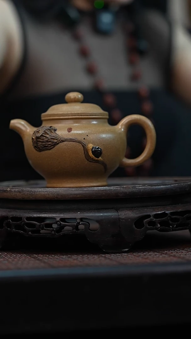 茶壶紫砂宜兴岁颐传砂原矿全手15