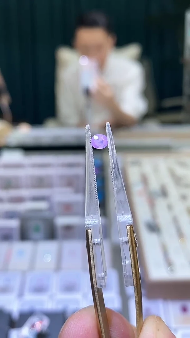 裸石蓝宝石天然无烧蓝宝石裸石0.34ct