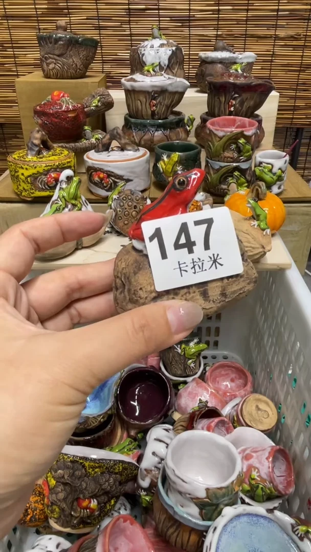 熙*主147精美粗陶手工柴烧