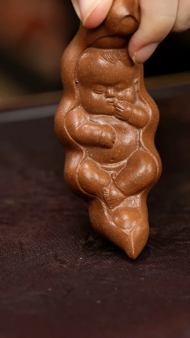 紫砂茶宠紫砂豌豆