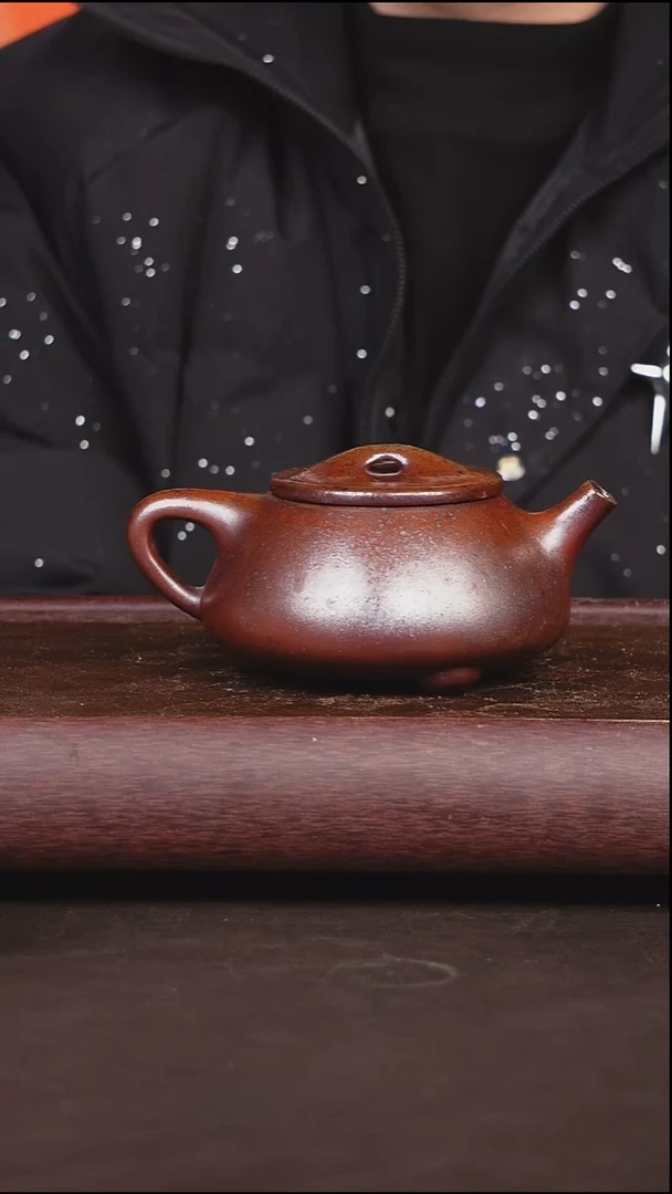 茶壶紫砂柴烧 壶