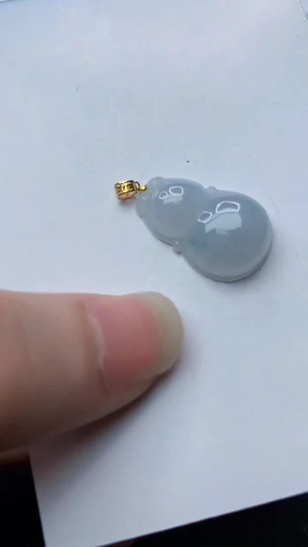 【闪购商品】翡翠颈饰18K金镶嵌69.........