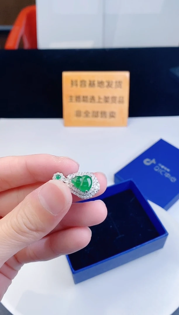 颈饰未镶嵌翡翠