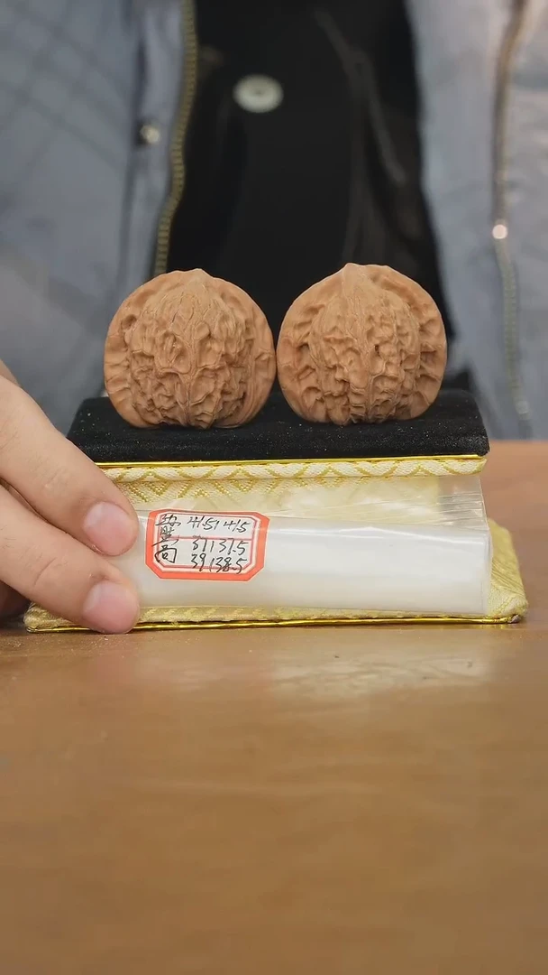 把件文玩核桃非嫁接将军帽