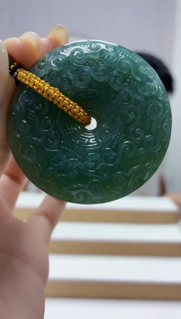 未镶嵌定制翡翠5028jw-毛货挂件34