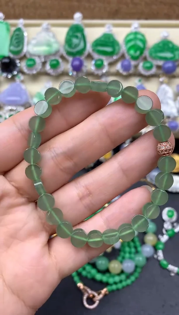 【闪购商品】翡翠手串未镶嵌236-中国好珍宝