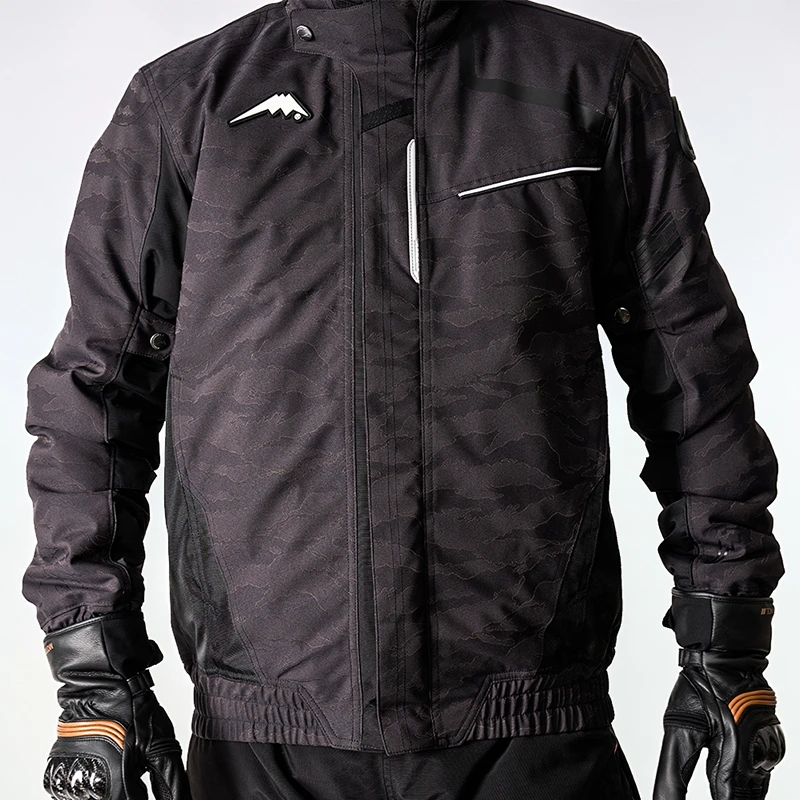 KUSHITANI富士山骑行服团队夹克男休闲冬舒适防风保暖单层K-2820