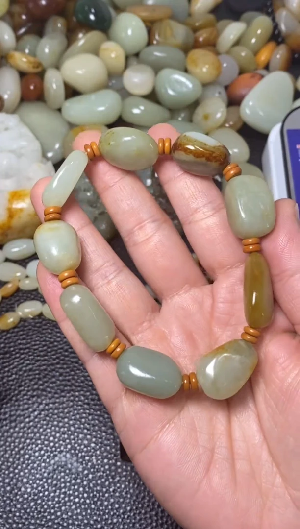 未镶嵌和田玉包链和田玉