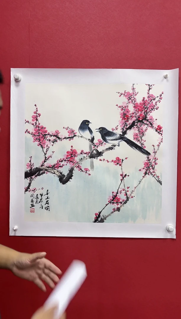 国画国画作品 宣纸纯手绘