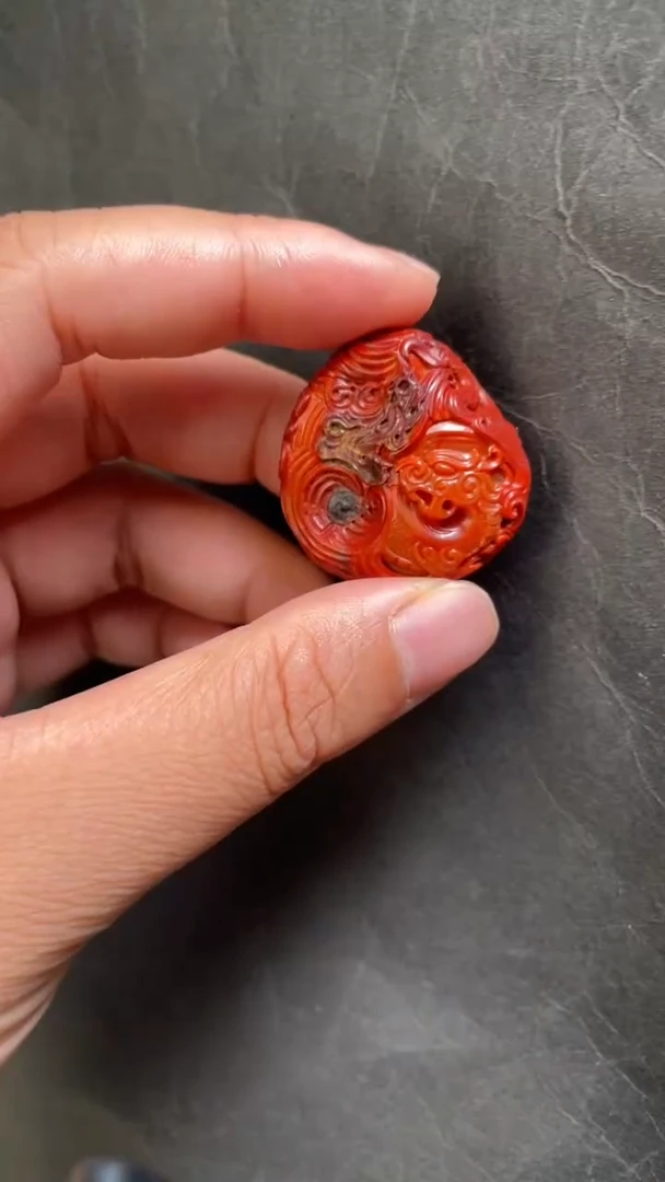 南红玛瑙113未镶嵌吊坠