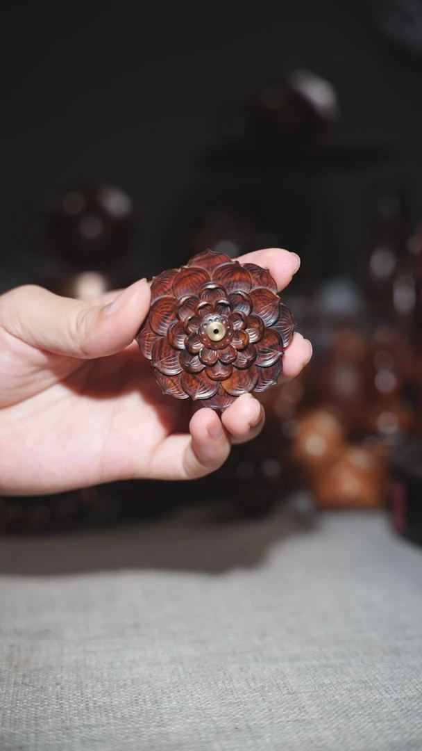 黄花梨/降香黄檀把件香插