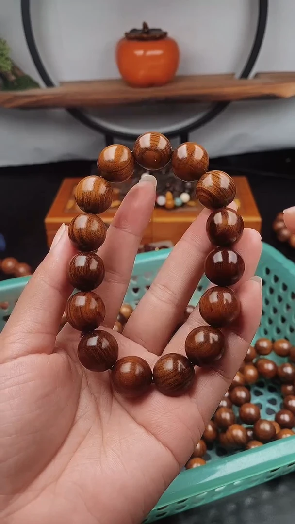 【闪购商品】木木艺黄花梨圆珠1.5规格