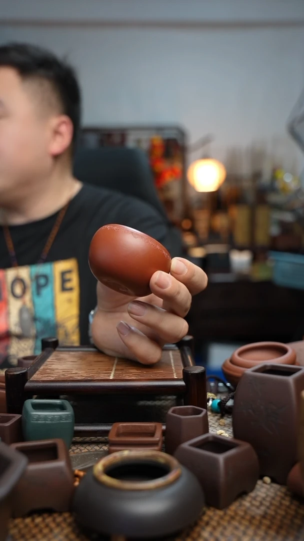 紫砂花盆長木軒精品紫砂