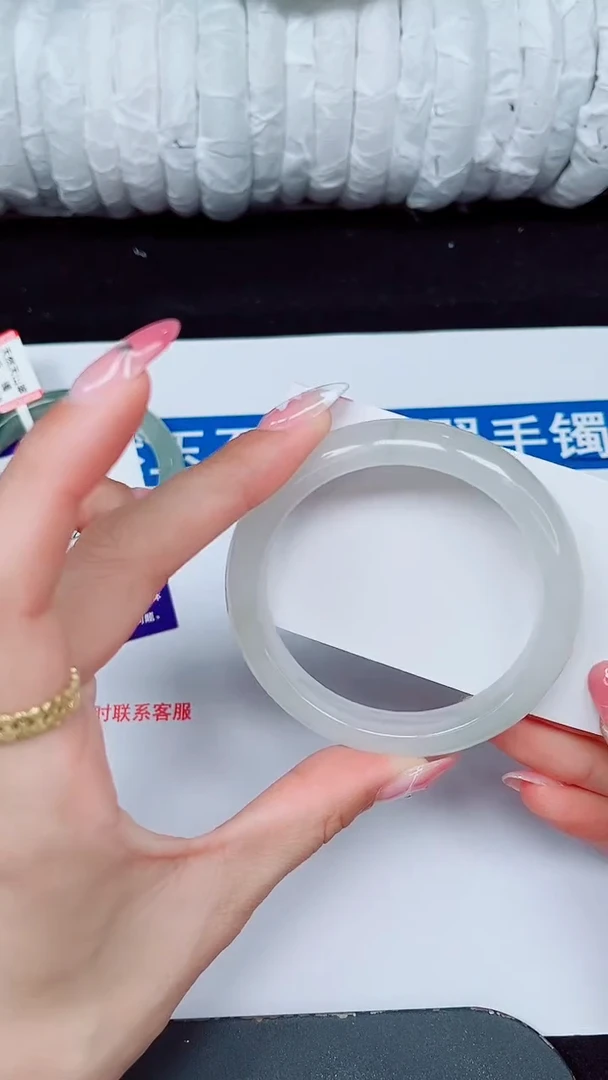 未镶嵌手镯石英质玉513-55/56