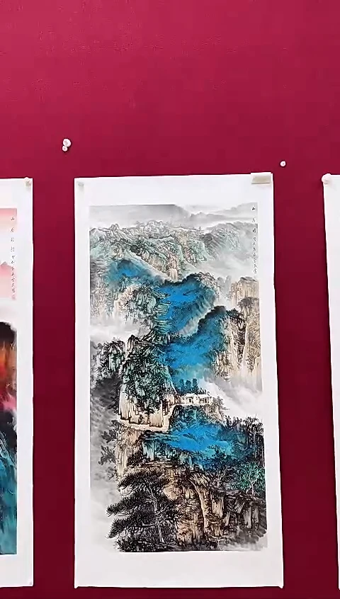 国画张现民的国画作品