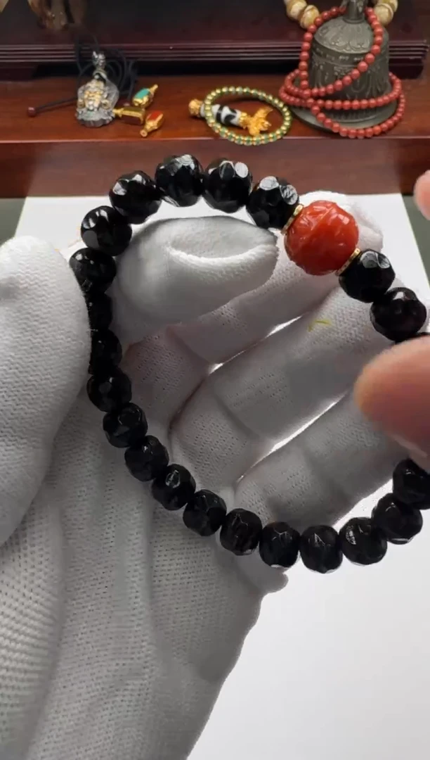 【闪购商品】椰蒂手串18K金镶嵌手串手串