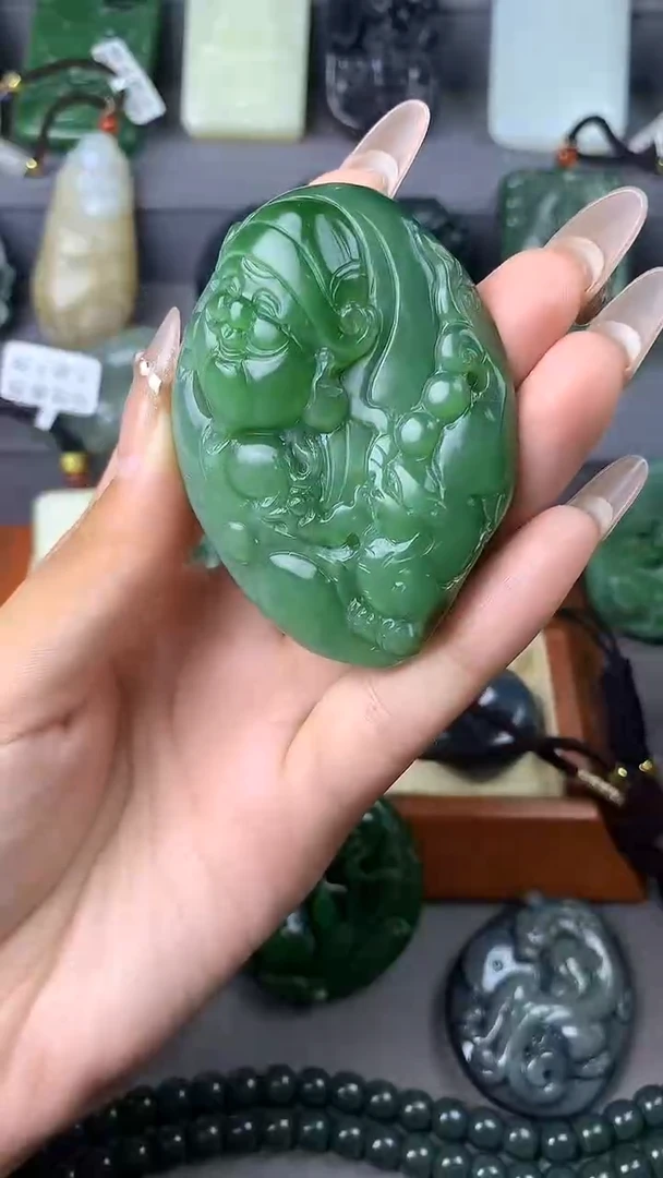 【闪购商品】定制和田玉挂件拍一发一不退不换