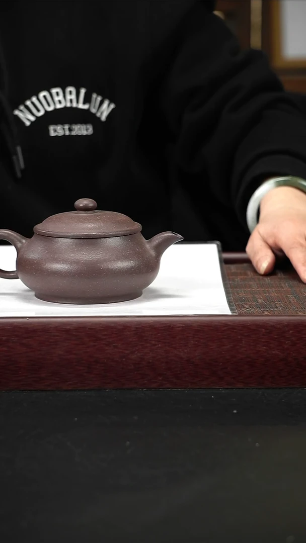 茶壶紫砂ZQ朱泥 明炉