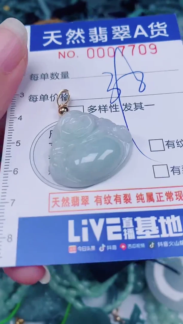 颈饰未镶嵌翡翠00007709