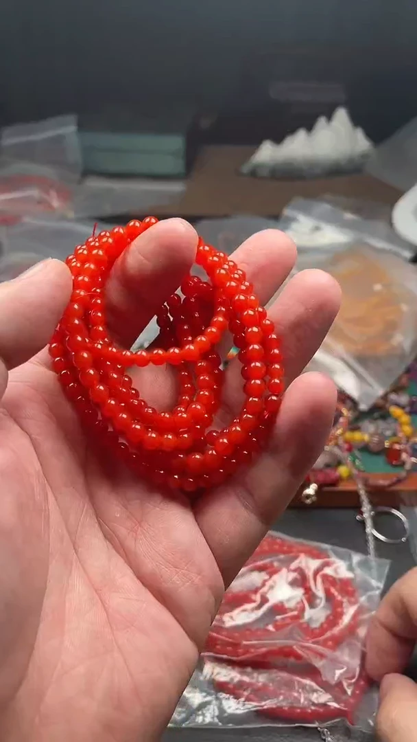 南红玛瑙未镶嵌颈饰多样性发货拍一发一