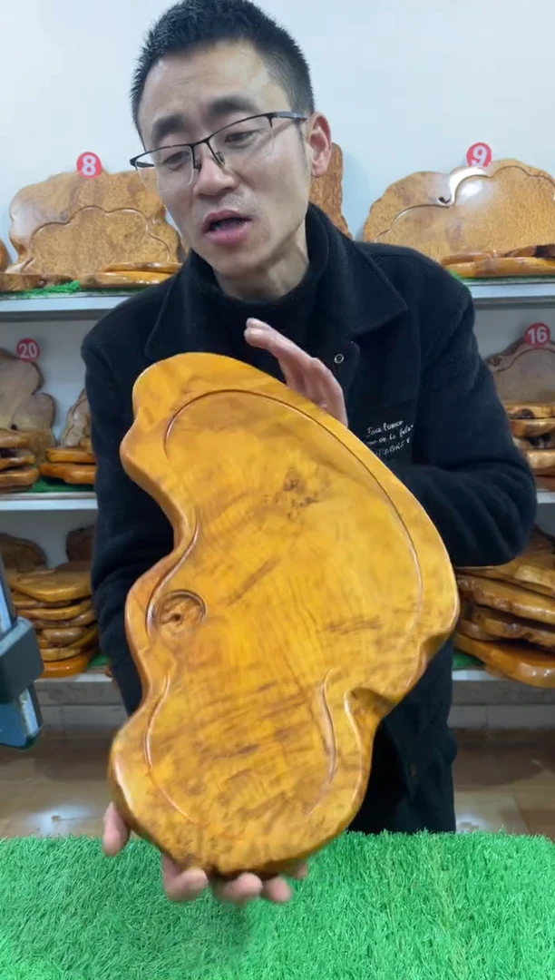 【闪购商品】四川香杉枯木榴茶盘