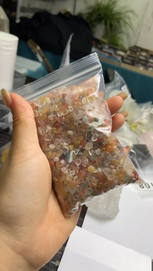 水晶手链未镶嵌原石一包/133