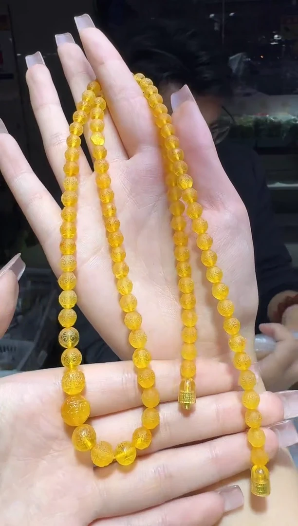 【闪购商品】琥珀颈饰未镶嵌多样性发一件 338