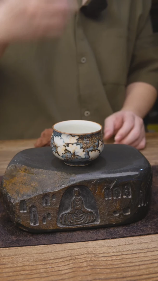 仿古青花茶具210