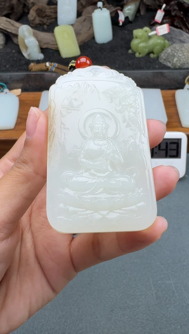 颈饰未镶嵌和田玉1