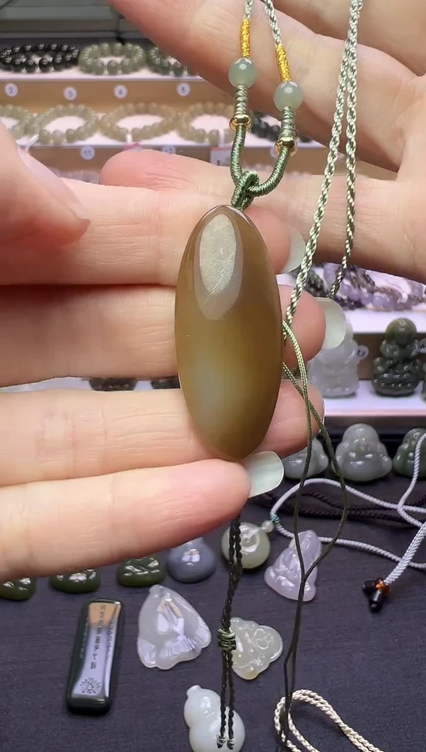 颈饰未镶嵌和田玉141号链接约