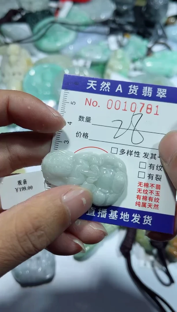 【闪购商品】翡翠颈饰未镶嵌00010781