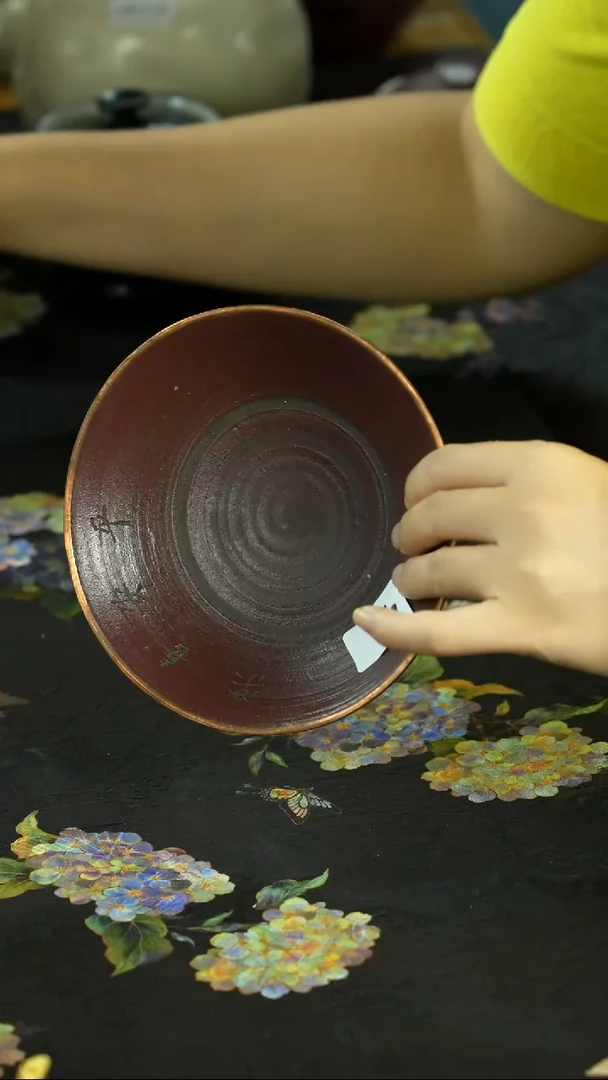 千款手绘茶具直接炸