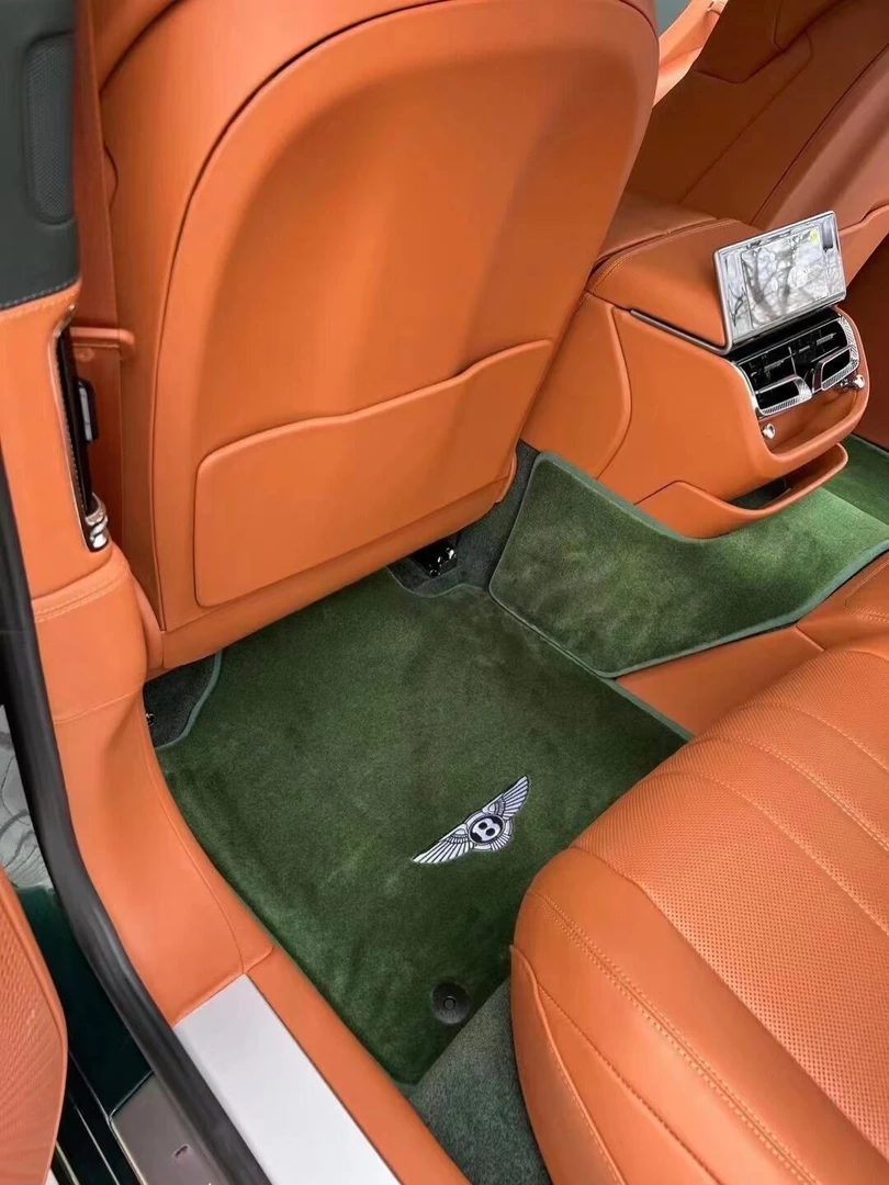 《宾利专拍》宾利羊毛脚垫专拍宾利添越羊毛脚垫专车专用汽车脚垫