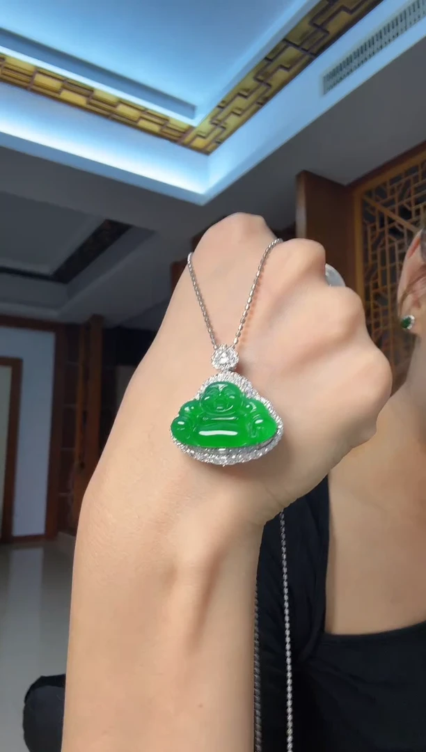 吊坠(不含链)未镶嵌翡翠天然翡翠吊坠