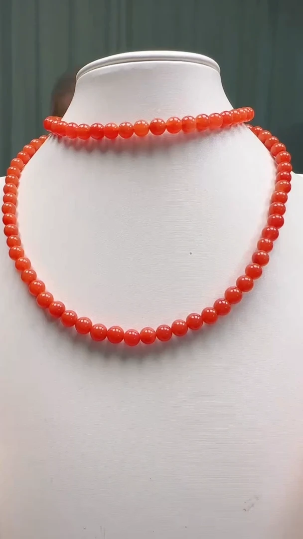 未镶嵌多样性发一件南红玛瑙6mm原矿圆珠多圈