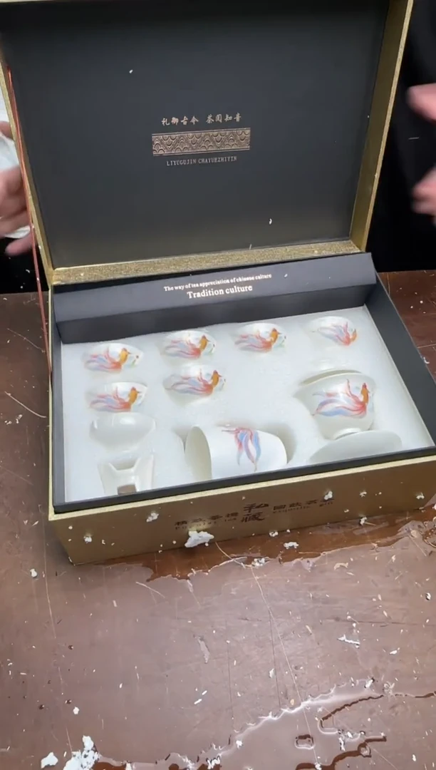 瓷片云间茶具清货商品链接