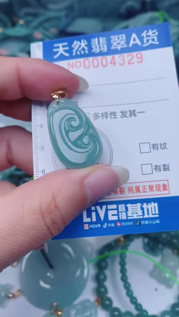 颈饰未镶嵌翡翠00004329