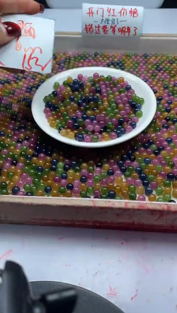 【闪购商品】碧玺颈饰未镶嵌w20碧玺6mm*50颗