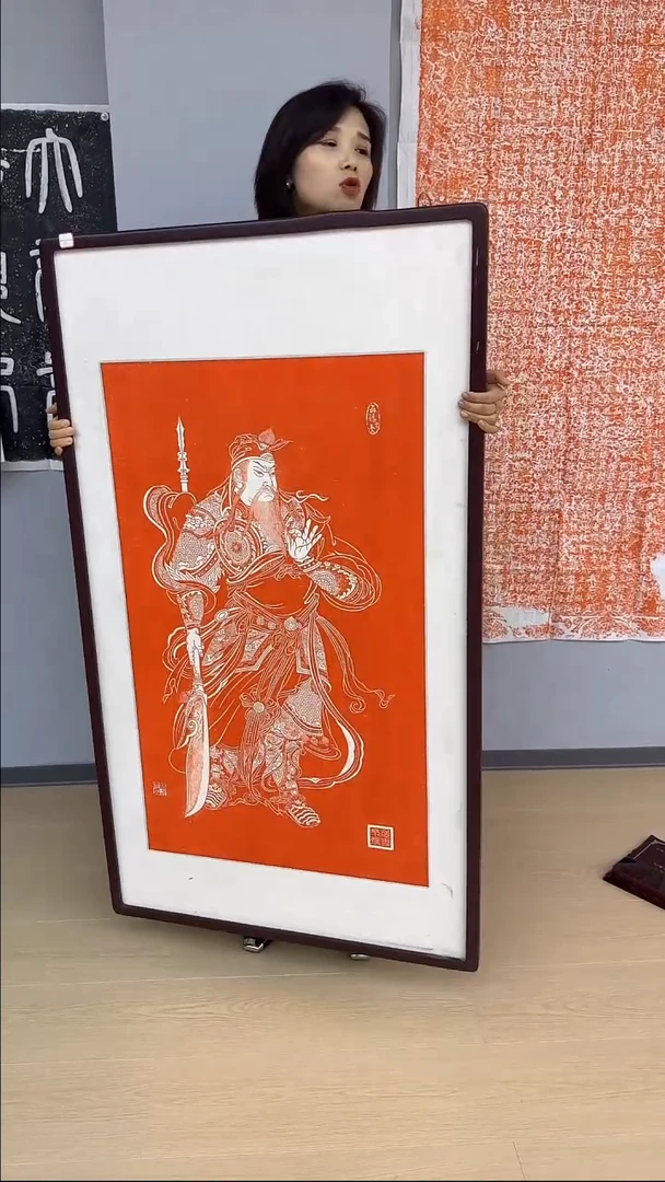 拓片用纸印石非遗传承拓片
