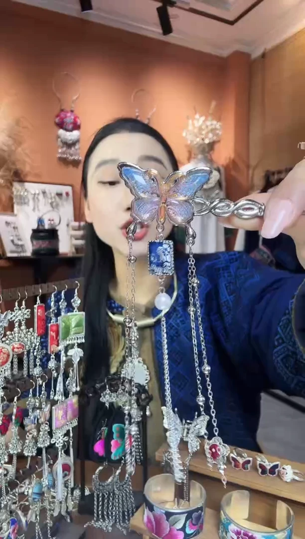 【闪购商品】刺绣纯手工民族风发簪