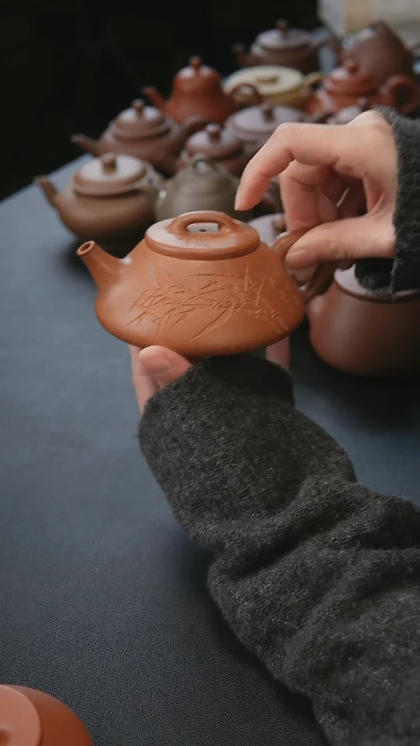 【闪购商品】紫砂茶壶紫砂壶全手心舟200毫升