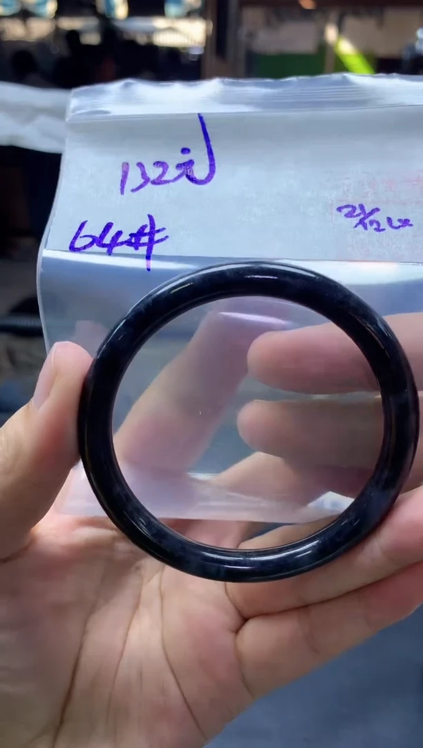 未镶嵌定制翡翠28 手镯64#132元毛货需抛光