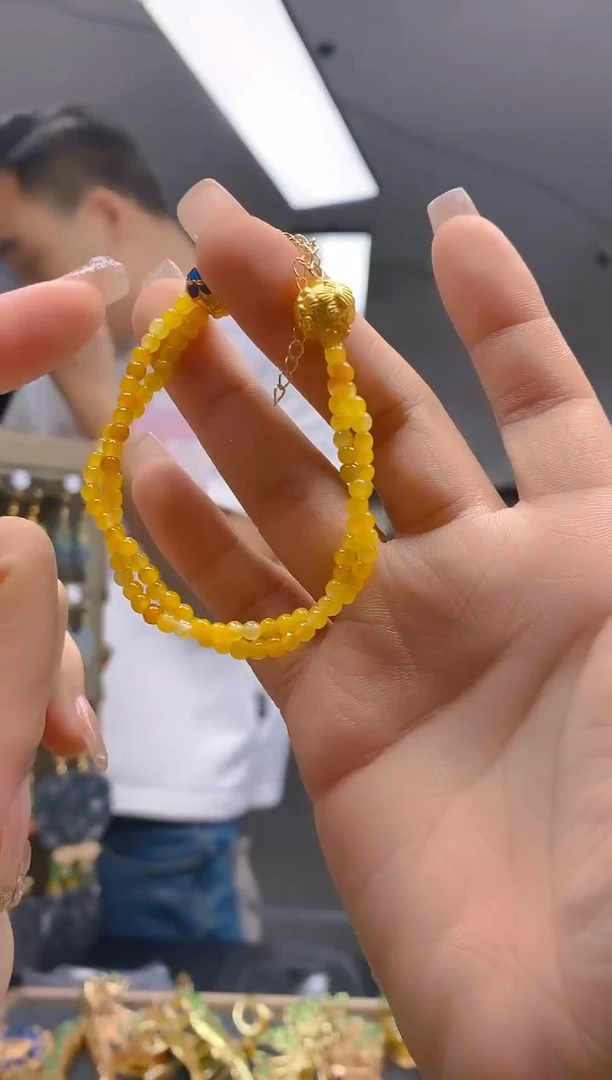 【闪购商品】翡翠耳饰合金238翡翠手链